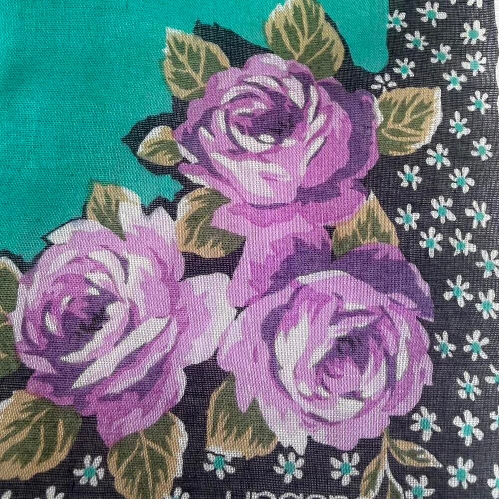 Ungaro paris purple and teal - Picture 3 of 5